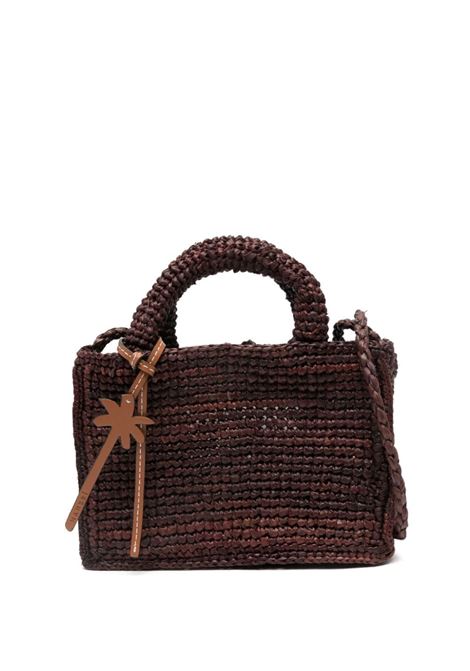 Brown sunset mini bag - women  MANEBI | V74COCHCLT