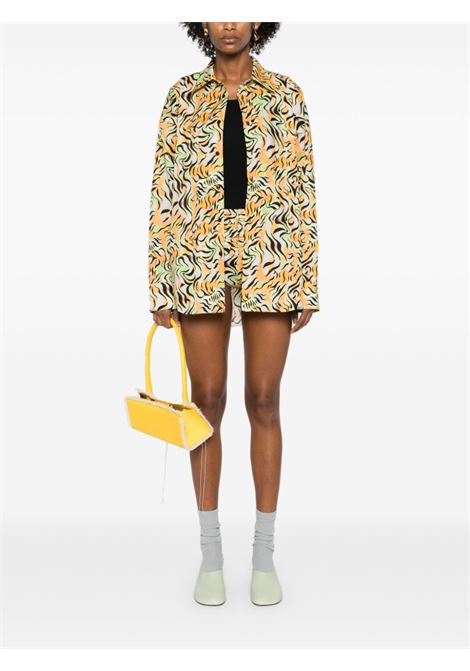 Shorts con stampa grafica in multicolore di Marni - donna MARNI | PAMA0498S0UTC399STR05