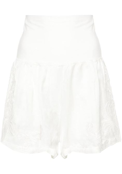 Shorts con inserti in bianco di Maurizio - donna