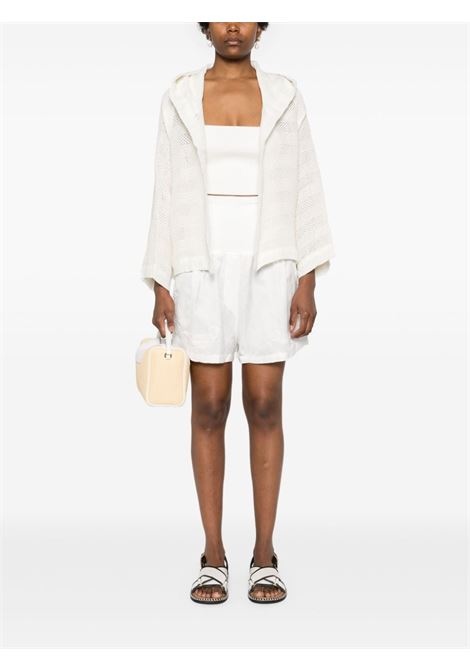 White lace-panelling shorts Maurizio - women MAURIZIO | W01071277MZS4MAT24