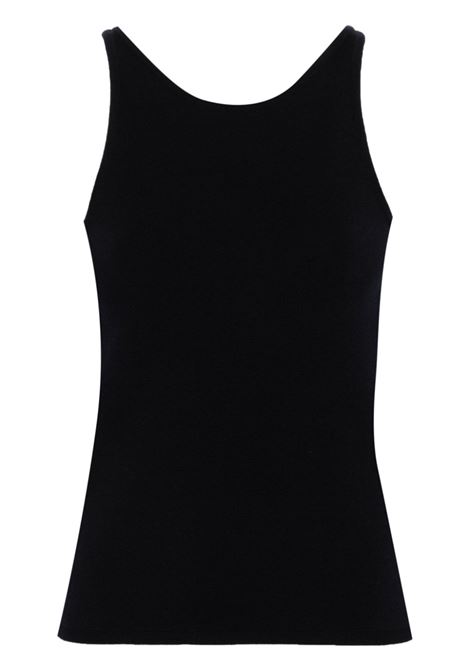 Blue alfeo knitted top - women