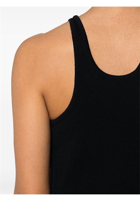 Top in maglia alfeo in blu - donna MAXMARA | 2411361071600005