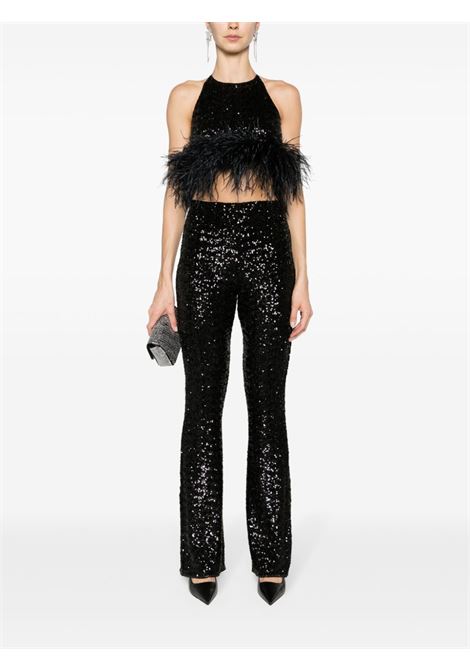 Black sequin-embellished trousers Oséree - women OSÉREE | PWS249BLK