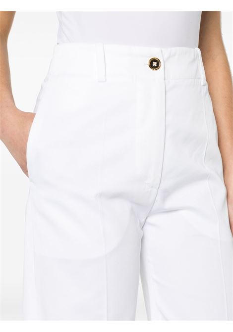 Pantaloni larghi in bianco - donna PATOU | TR0020074001W