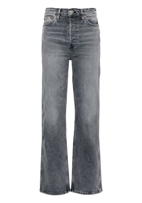 Jeans a vita alta anni '90 in grigio - donna RE/DONE | Jeans | 14403W90HRLOSLVRFD