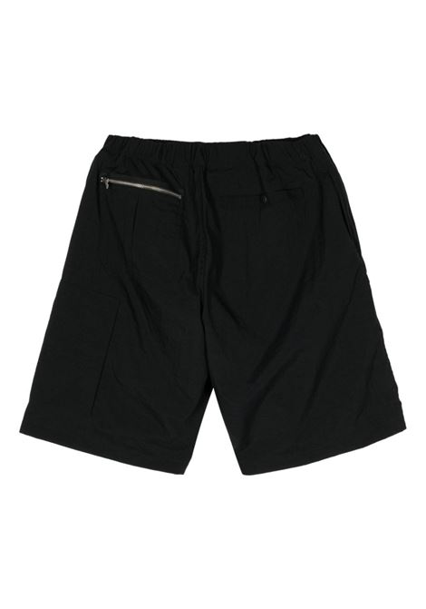 Shorts sportivi con cintura in nero - uomo UNDERCOVER | UP1D4507BLK