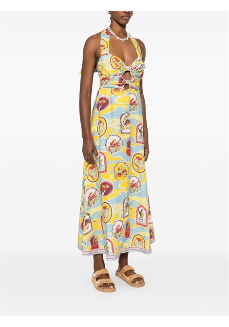 Multicolor Emilio midi dress Alemais - women ALEMAIS | 4279DMLT