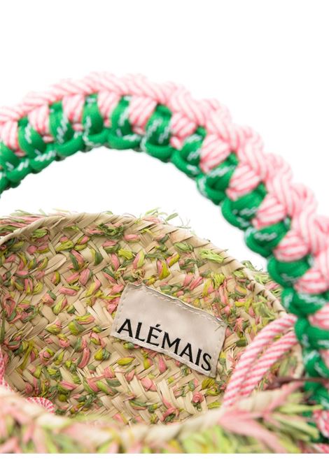 Multicolored monte fringe macrame bucket bag Alemais - women ALEMAIS | 4319AMLT