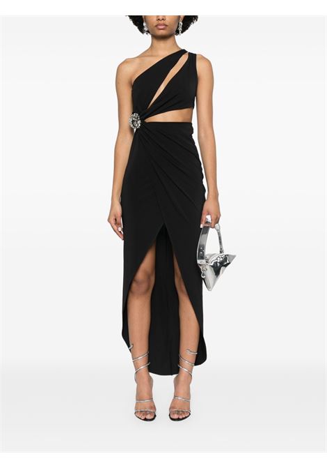 Abito midi monospalla in nero Amen - donna AMEN | AMS25531L74