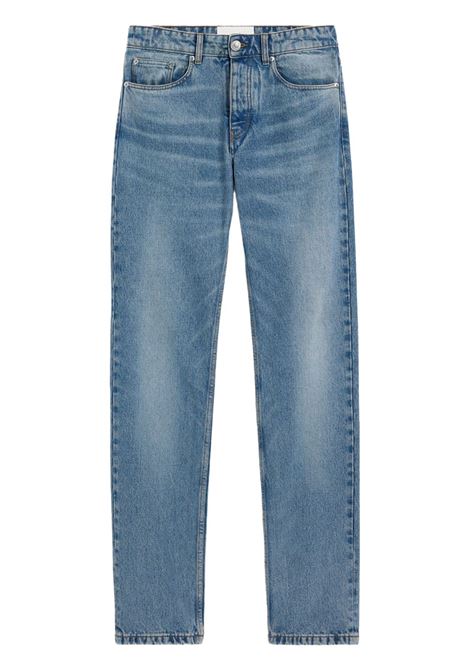 Blue straight-leg jeans Ami paris - men AMI PARIS | Jeans | HTR001DE0046480