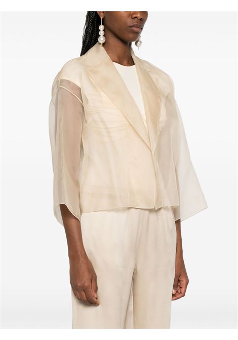 Beige silk jacket Antonelli - women ANTONELLI | J3751N256120C