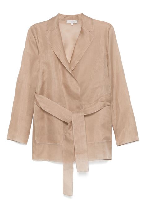 Beige James belted blazer Antonelli - women ANTONELLI | L3887N256225
