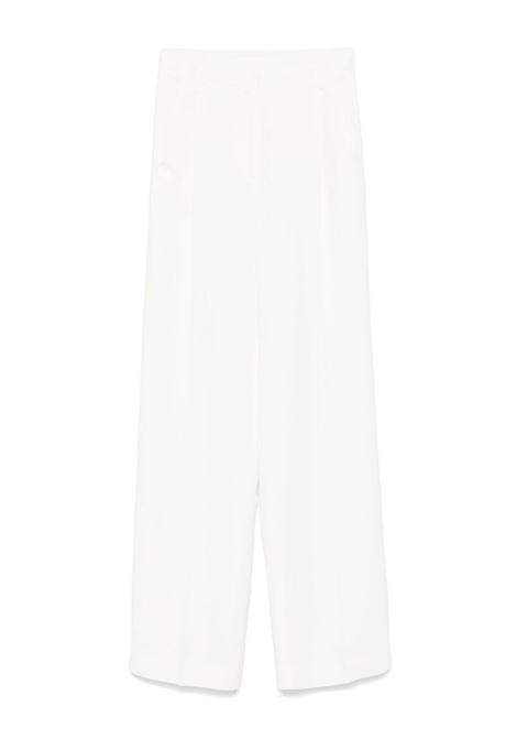 Pantaloni con piega in bianco Antonelli - donna