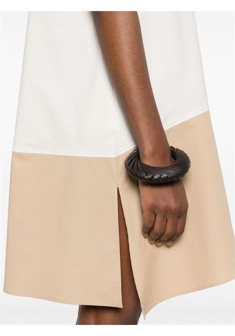 Beige and brown Minnesota mini dress Antonelli - women ANTONELLI | N66724125120
