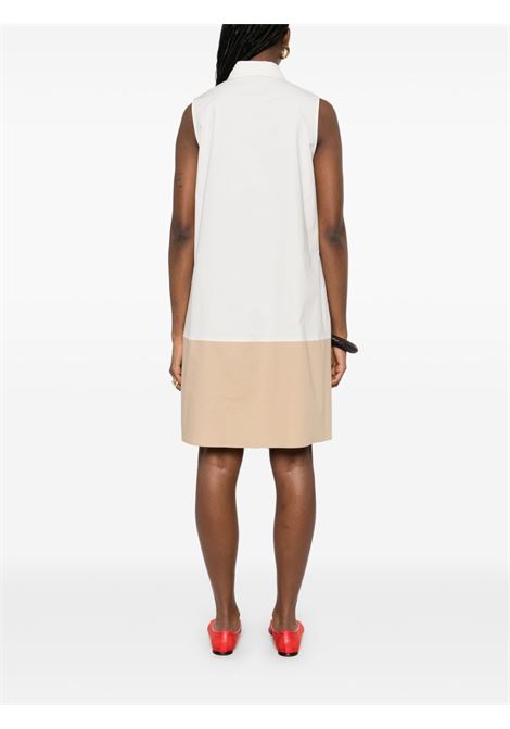 Beige and brown Minnesota mini dress Antonelli - women ANTONELLI | N66724125120
