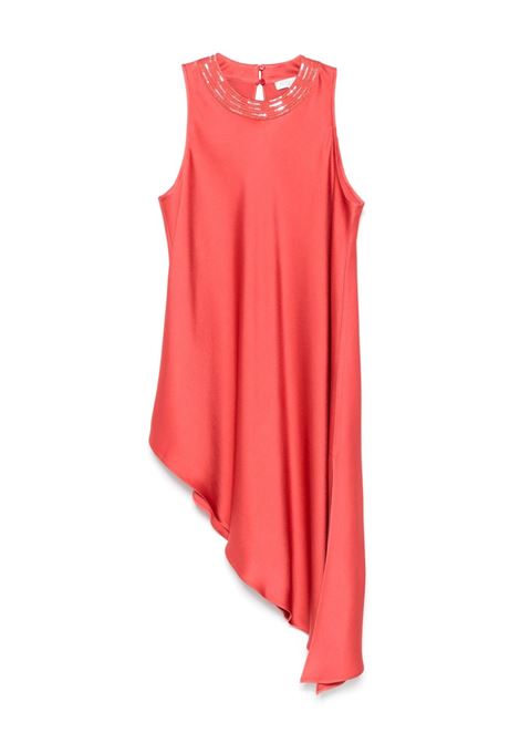 Coral red Lea tunic Antonelli - women