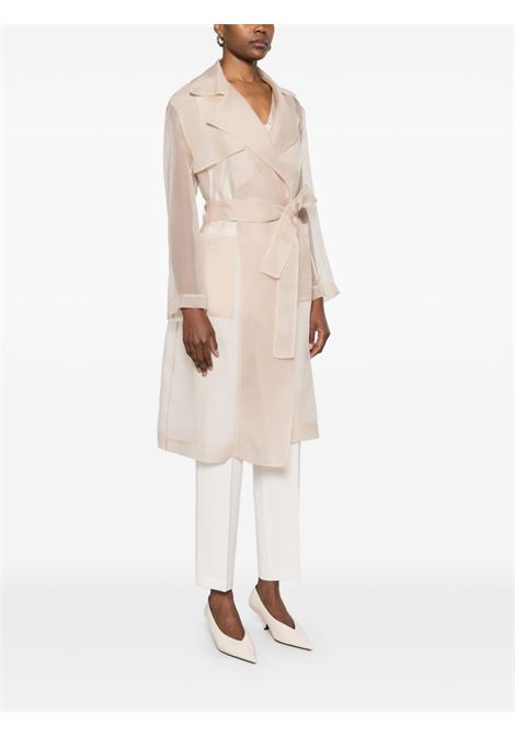 Trench in seta cipria Antonelli - donna ANTONELLI | N7769256125