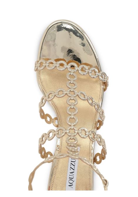 Gold infinity chain sandals Aquazzura - women AQUAZZURA | ICHMIDS0SSYSOG