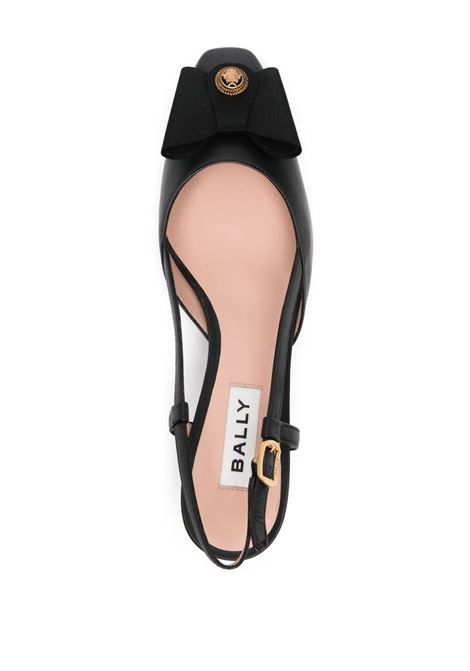 Black bilyana 55mm bow-detail pumps Bally- women BALLY | WP5519NA077U901E