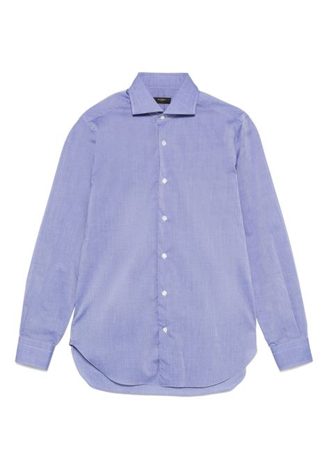 Blue cotton shirt Barba - men BARBA | 47032K1U134