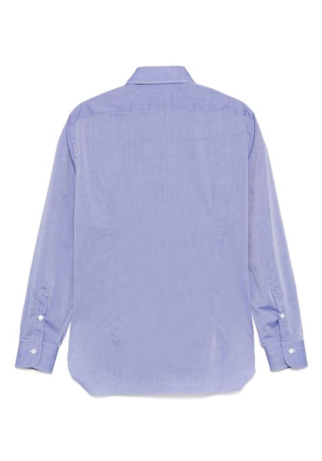 Blue cotton shirt Barba - men BARBA | 47032K1U134