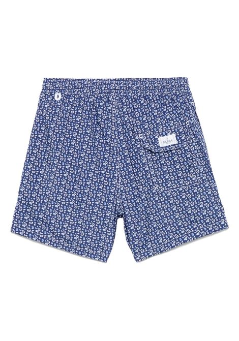 Costume da bagno con stampa paisley in blu Barba - uomo BARBA | 486131