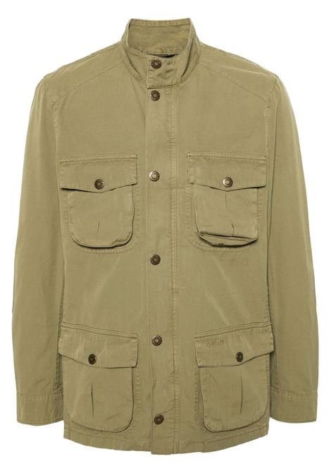 Giacca con bottoni a pressione in cachi Barbour - uomo BARBOUR | MCA0979OL11