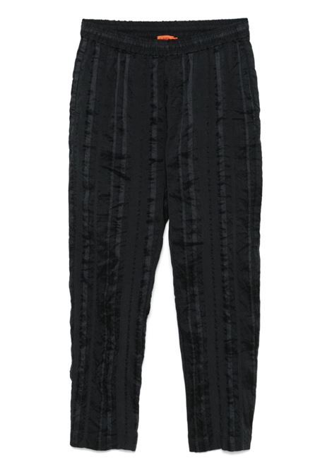 Black striped trousers Barena venezia - men BARENA VENEZIA | Trousers | PAU50893158570