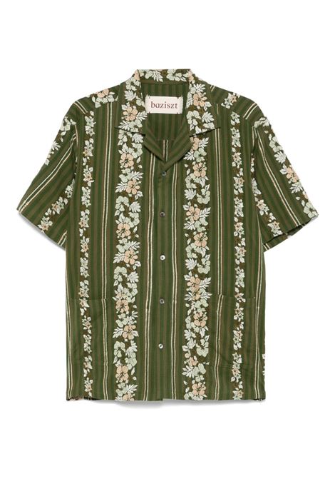 Camicia Verve in verde baziszt - uomo BAZISZT | VERVEGRN