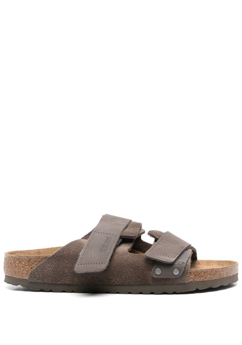 Ciabatte Uji in grigio Birkenstock - uomo BIRKENSTOCK | 1029259GRY