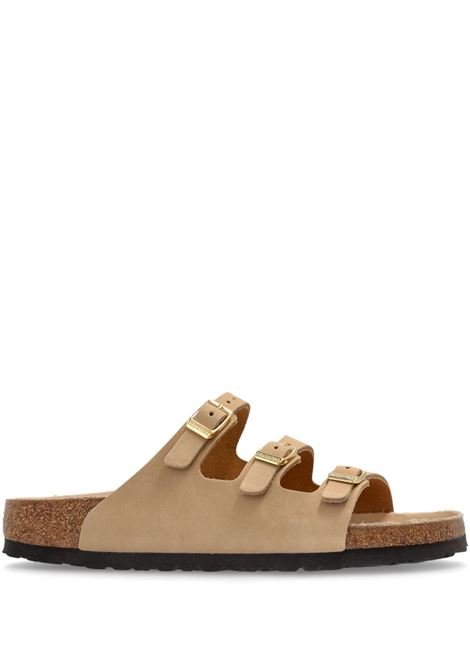 Ciabatte Florida in beige Birkenstock - donna BIRKENSTOCK | 1029480NBCK