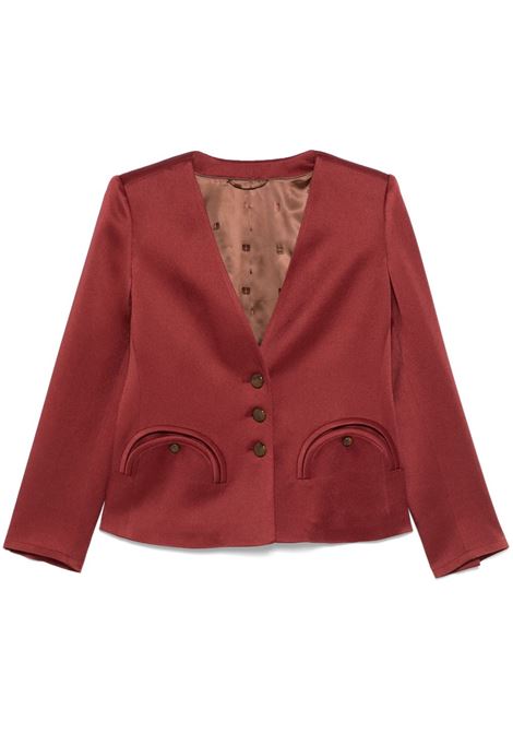 Rust brown Novalis blazer Blazé Milano - women BLAZÉ MILANO | Blazers | BZDSB01NOR003