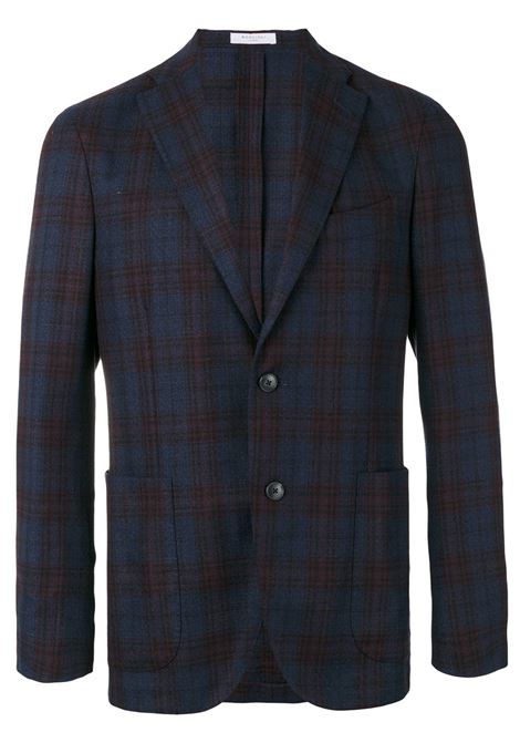 Blazer a scacchi in blu Boglioli - uomo BOGLIOLI | N1302ESA05340780
