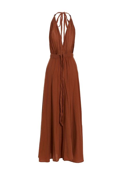 Orange hera front slit dress Caravana - women  CARAVANA | HERABRNTORNG