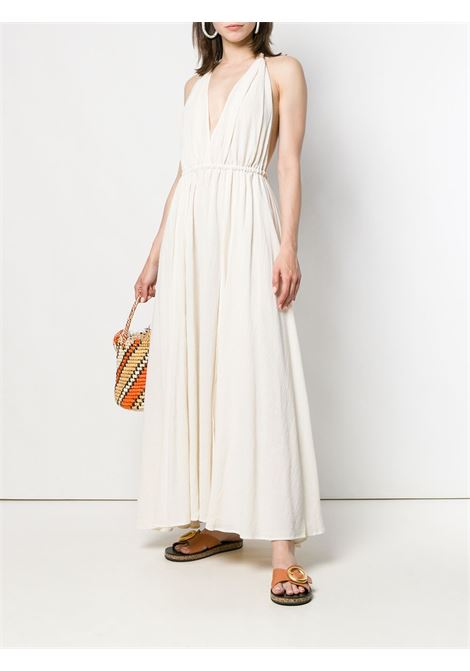 Beige hera front slit dress Caravana - women CARAVANA | HERANTRL