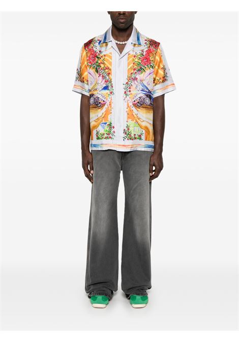 Multicolour graphic-print shirt Casablanca - men CASABLANCA | MS25SH00305MLT