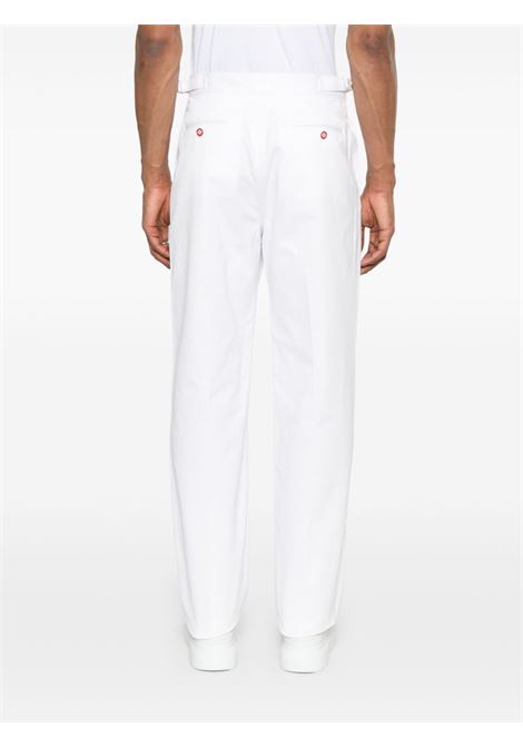 White side-adjusters trousers Casablanca - men CASABLANCA | MS25TR28201WHT