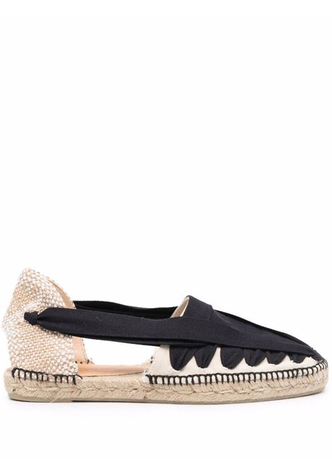 Ivory and black Norman slip-on espadrilles Castañer - men CASTAÑER | Espadrilles | 0218424233