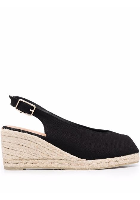 Black dosalia slingback espadrilles Castañer - women CASTAÑER | 021004100