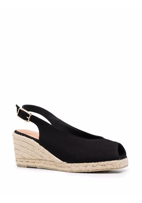 Black dosalia slingback espadrilles Castañer - women CASTAÑER | 021004100