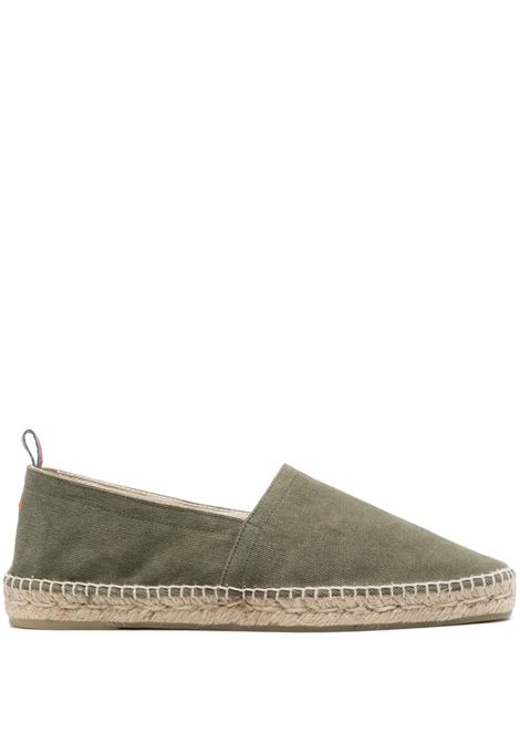 Espadrillas con punta squadrata in verde - CASTANER uomo CASTAÑER | 021816414