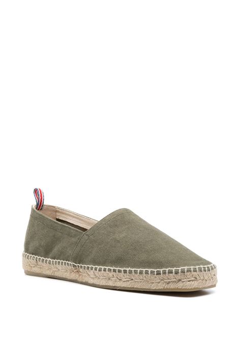 Espadrillas con punta squadrata in verde - CASTANER uomo CASTAÑER | 021816414