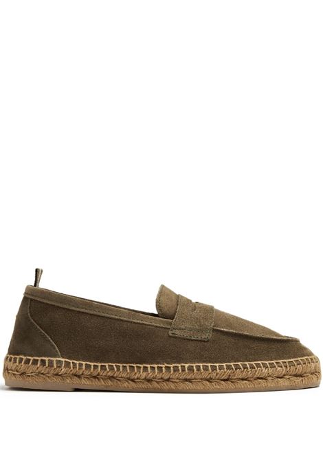 Green Nacho suede espadrilles Castañer - men