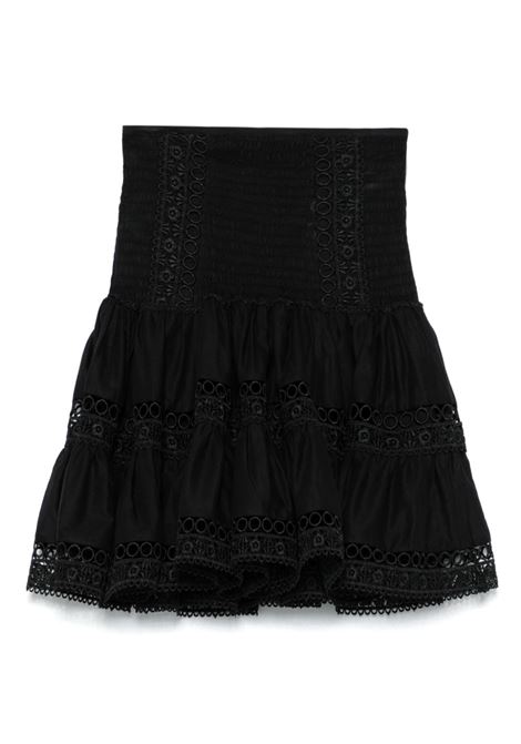 Black Hortens mini skirt CHARO RUIZ IBIZA 1989 - women CHARO RUIZ IBIZA 1989 | Skirts | 251401BLK
