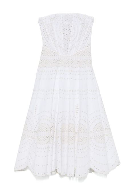 White Iris midi dress Charo Ruiz Ibiza 1989 - women CHARO RUIZ IBIZA 1989 | Dresses | 254611IVORY