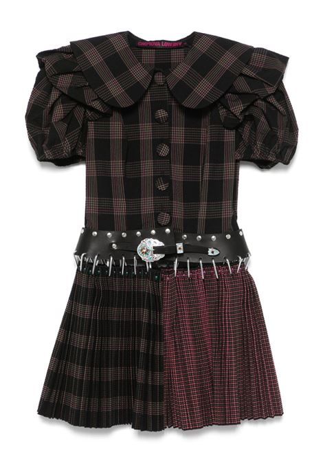Abito corto Chuck in nero Chopova Lowena - donna CHOPOVA LOWENA | Abiti | 1284BLKMLT