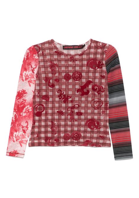 Rust red Trigger top CHOPOVA LOWENA - women CHOPOVA LOWENA | Top | 2294MLT