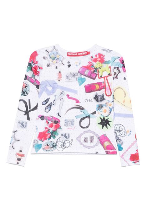 Top What's In My Bag in bianco Chopova Lowena - donna CHOPOVA LOWENA | Top | 2305MLT