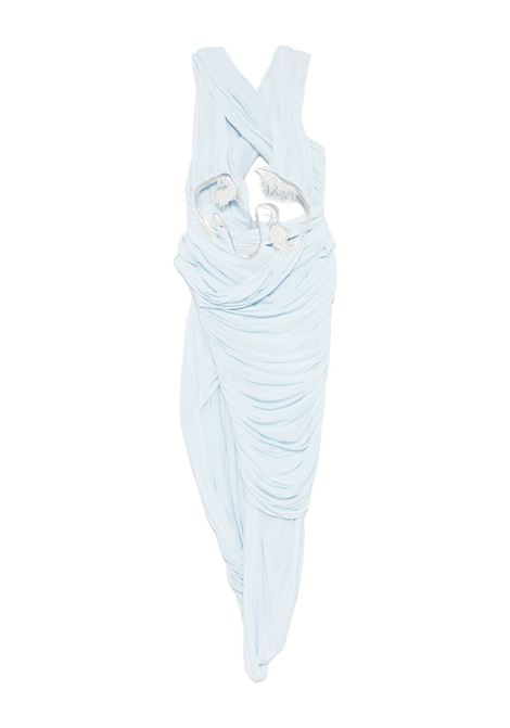 Abito sculptured draped in azzurro chiaro Christopher Esber - donna CHRISTOPHER ESBER | Abiti | 25013608CLRBL