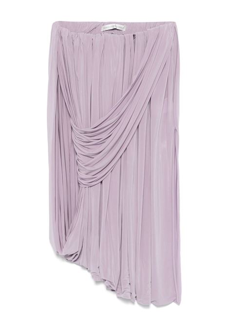 Light purple draped midi skirt Christopher Esber - women CHRISTOPHER ESBER | Skirts | 25014612MV